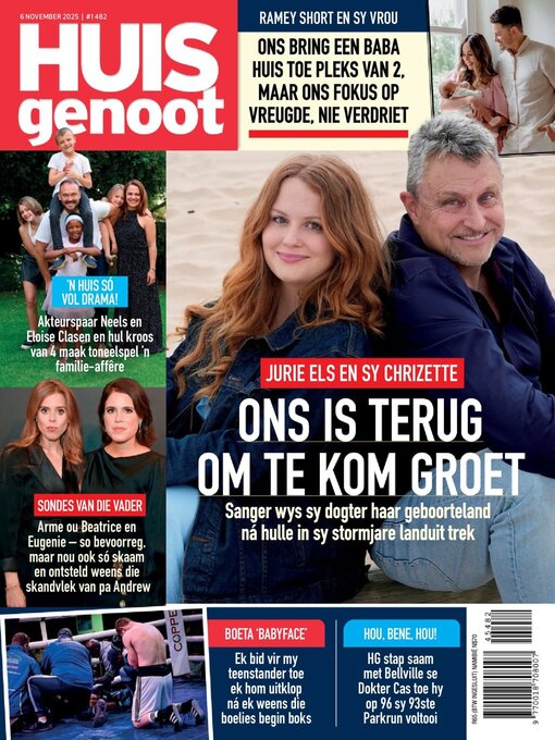 Title details for Huisgenoot by Media 24 Ltd - Available